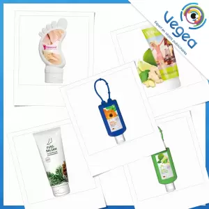 Crème hydratante publicitaire, personnalisée avec votre logo | Goodies Vegea