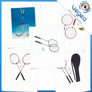 Jeu de badminton publicitaire personnalisé avec votre logo | Goodies Vegea