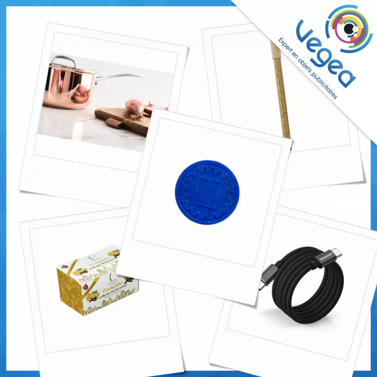 Sélection de nouveautés d'objets promotionnels personnalisables