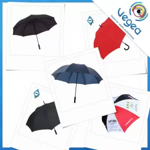 Parapluie golf publicitaire personnalisé avec votre logo | Goodies Vegea