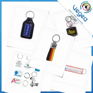 Aperçu de produits de type porte-clés sur-mesure publicitaire personnalisé