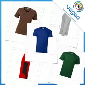T-shirts de travail publicitaire, personnalisés avec votre logo | Goodies Vegea