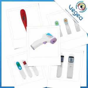 Thermomètre médical publicitaire pour la fièvre, personnalisé avec votre logo | Goodies Vegea