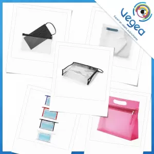 Trousse transparente publicitaire, personnalisée avec votre logo