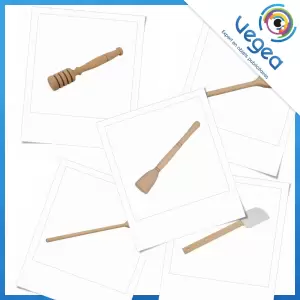 Ustensile en bois publicitaire | Ustensiles en bois personnalisés avec logo