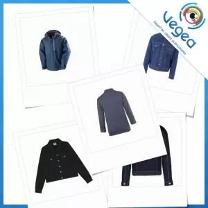 Veste en jean publicitaire, personnalisée avec votre logo | Goodies Vegea