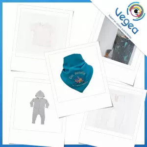Vêtements publicitaires et textile pour bébés, personnalisés avec votre logo