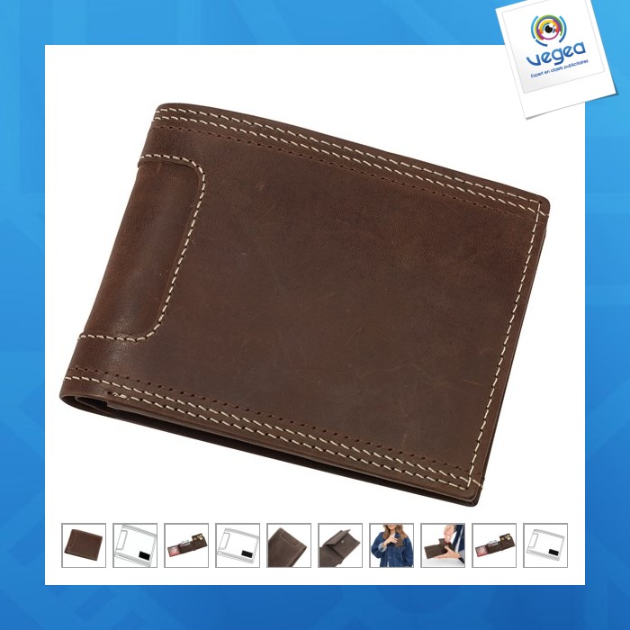 Portefeuille personnalisé wild style en synderme