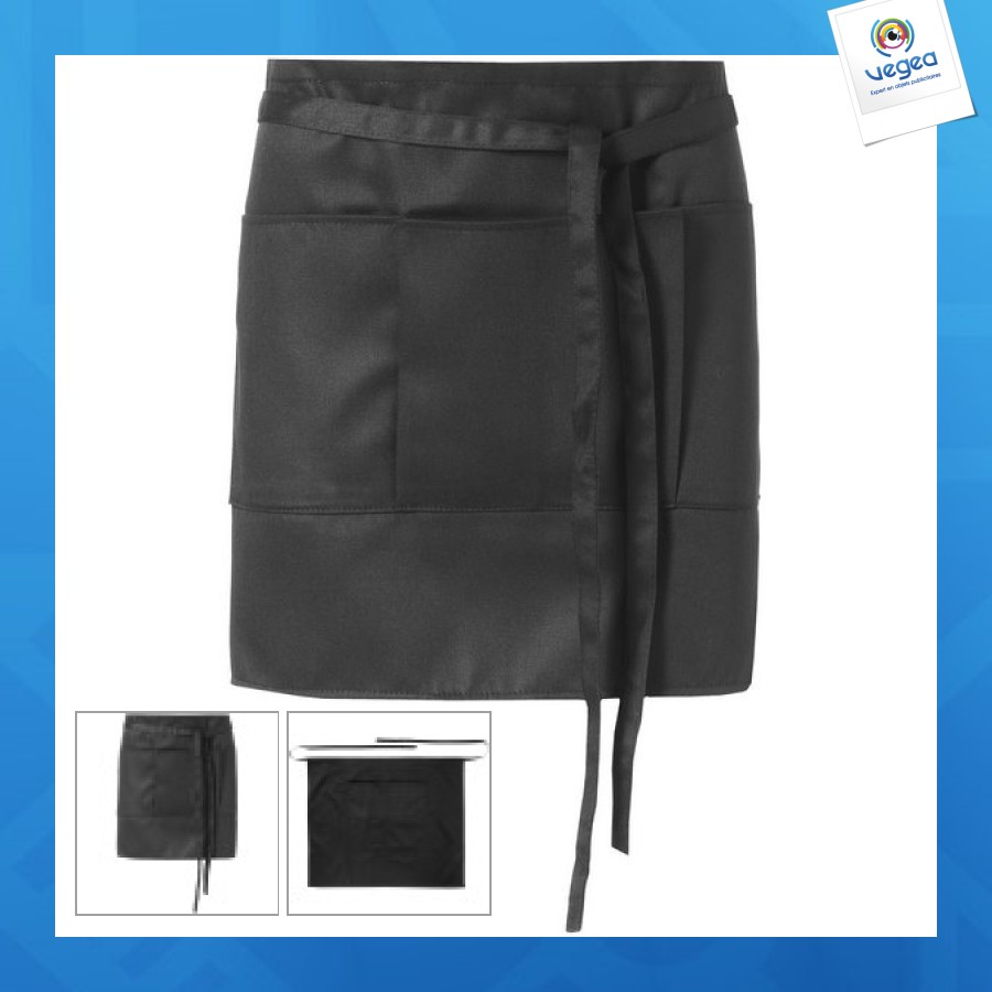Tablier court personnalisé lega 240g/m²
