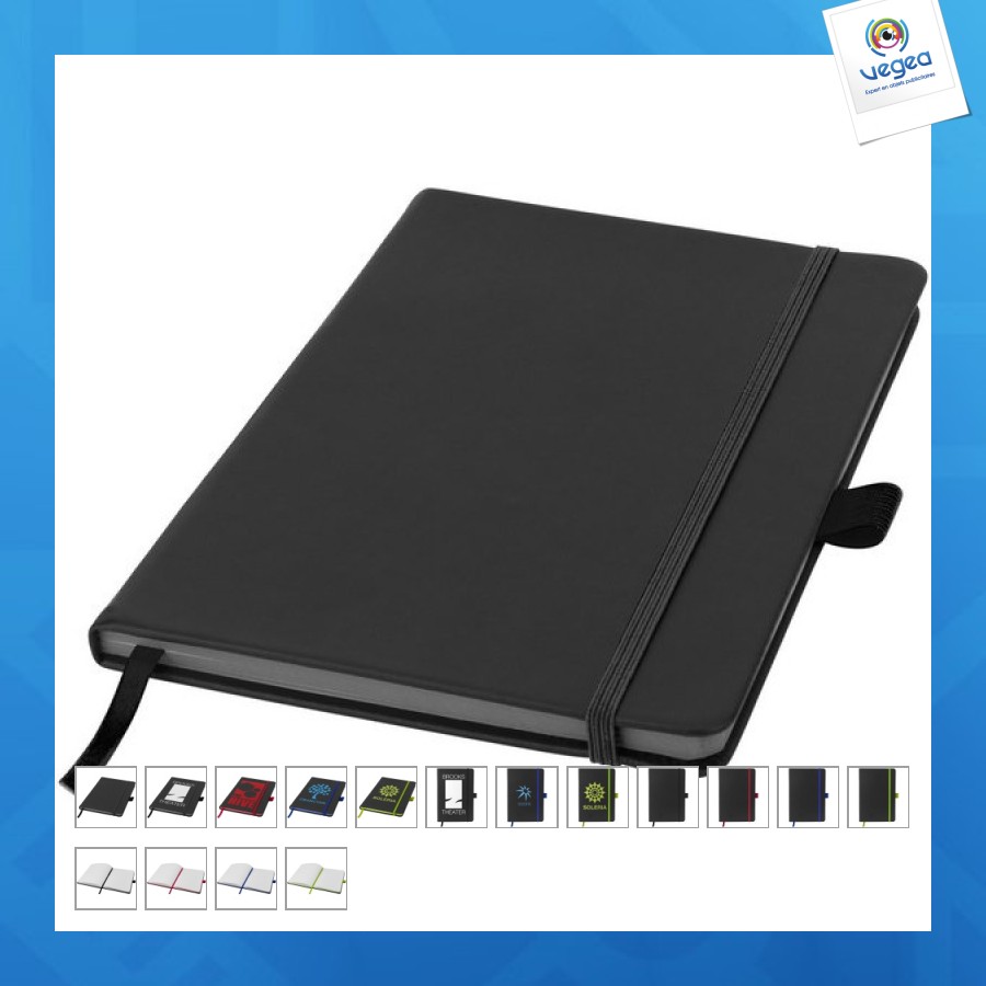 Carnet publicitaire de notes a5 colour-edge à couverture rigide