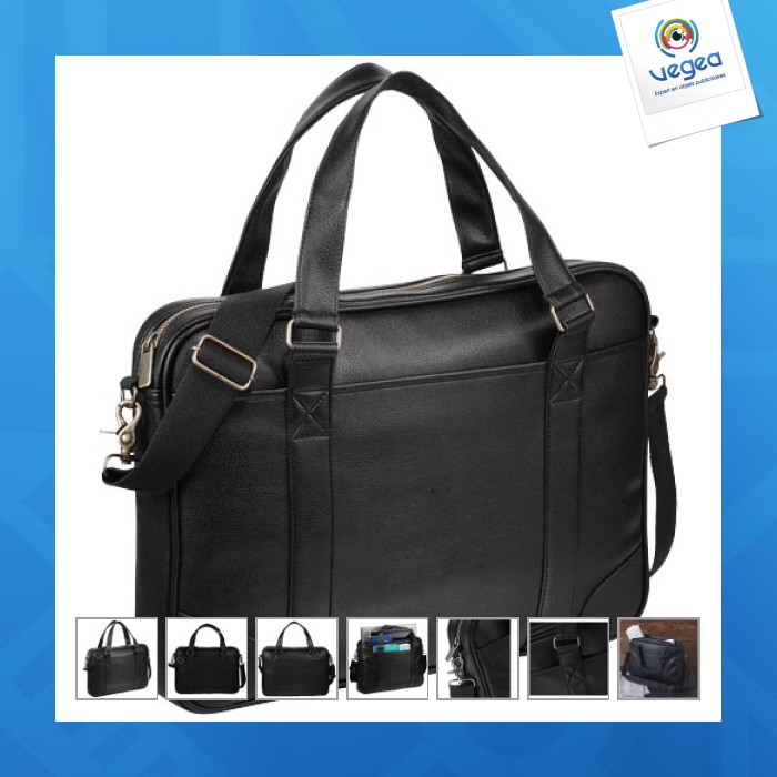 Sacoche personnalisée pour ordinateur 15''6 oxford 5l