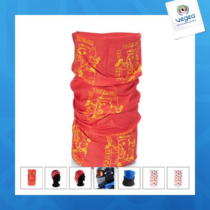 écharpe personnalisable bandana multifonction buffy