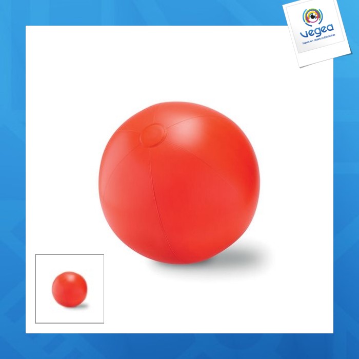  ballon plage publicitaire gonflable en pvc