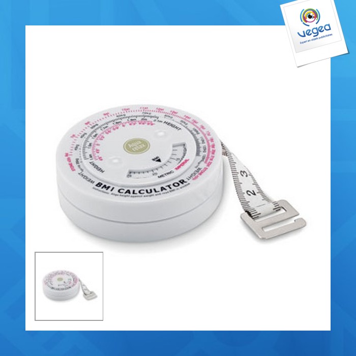 Mètre promotionnel mesureur avec bmi