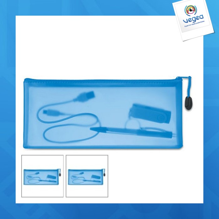 Trousse promotionnel à crayon en pvc