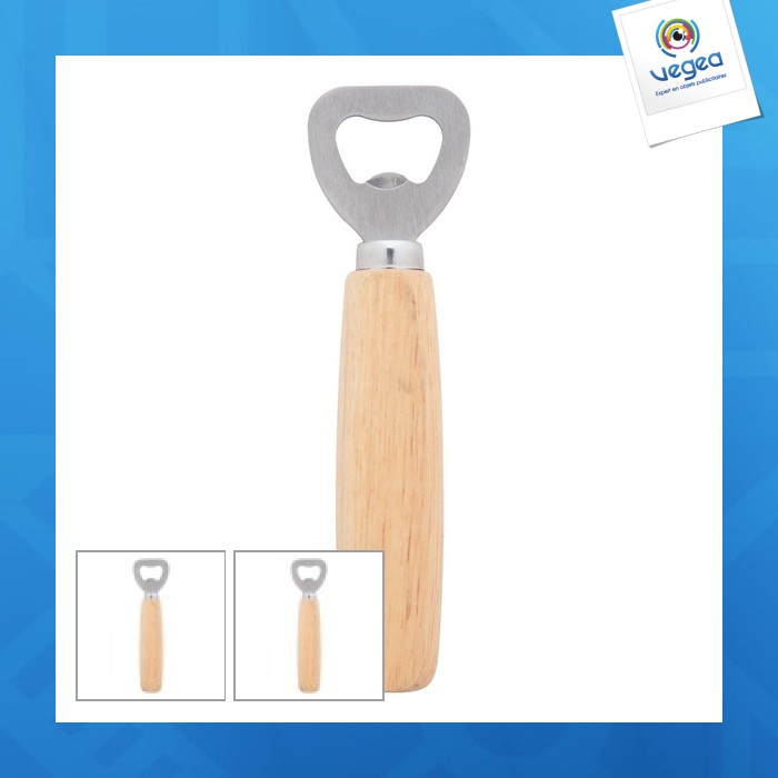 Ouvre-bouteille personnalisable bois