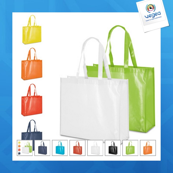 Sac non tissé personnalisé laminé
