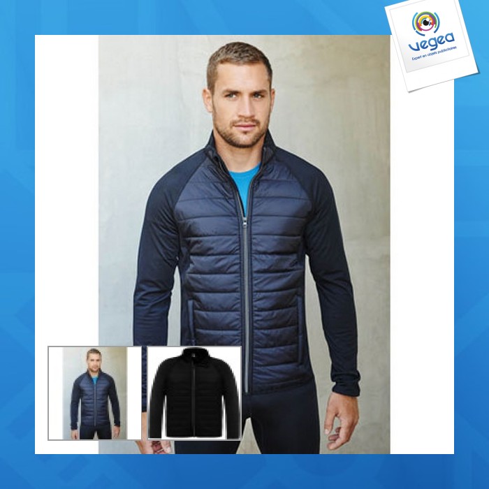 Veste sport personnalisable bi-matière