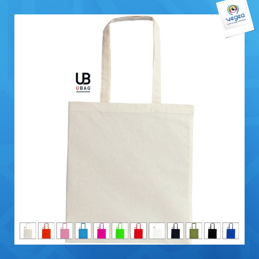 Tote bag publicitaire coton 130g