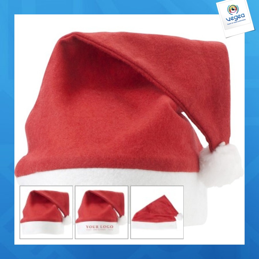 Bonnet de noël personnalisable en feutre