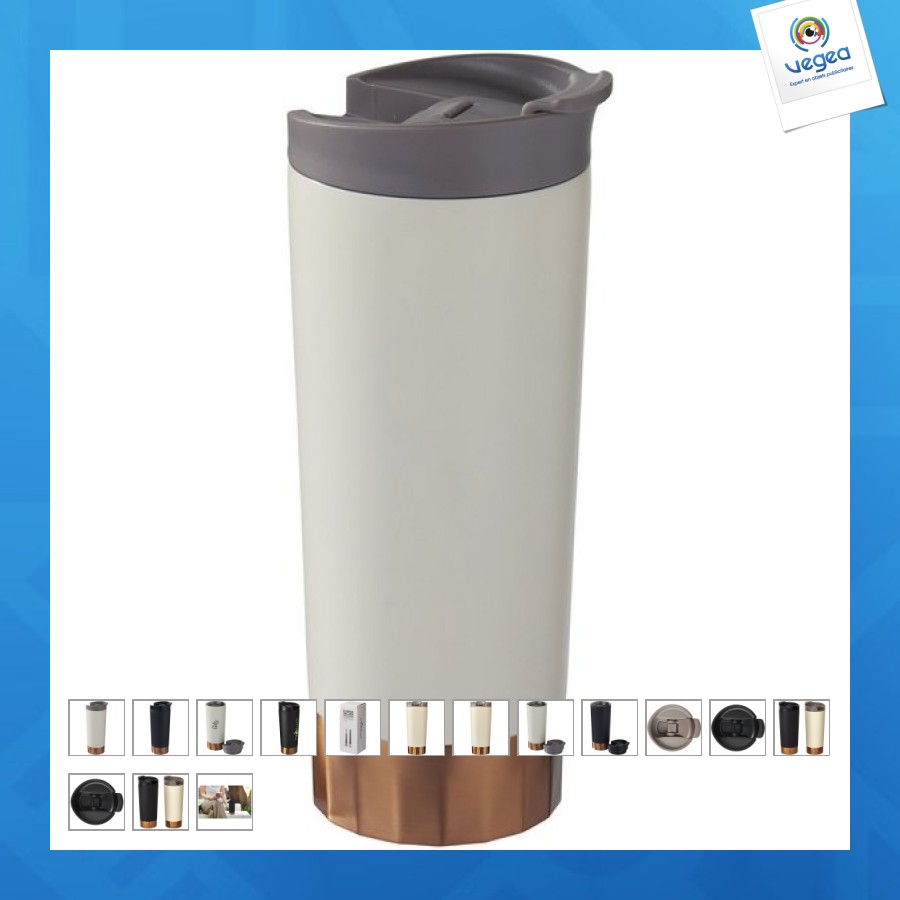 Mug isotherme personnalisable peeta 500ml