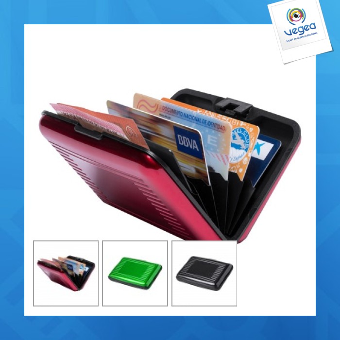 Porte-cartes personnalisé de crédit