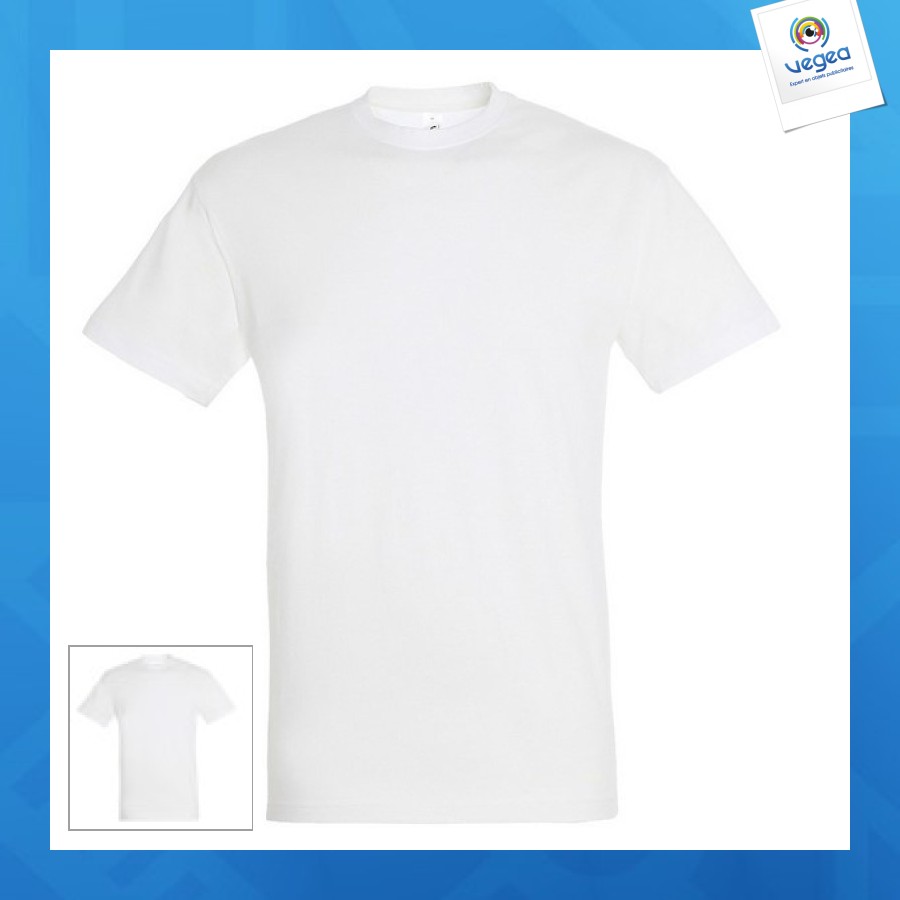 T-shirt blanc 150g express