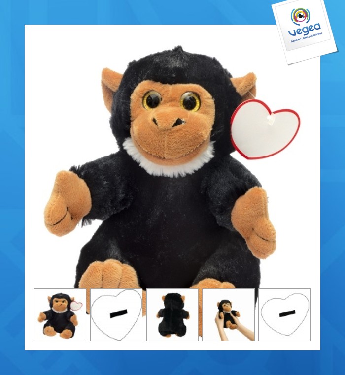 Peluche singe jerrie