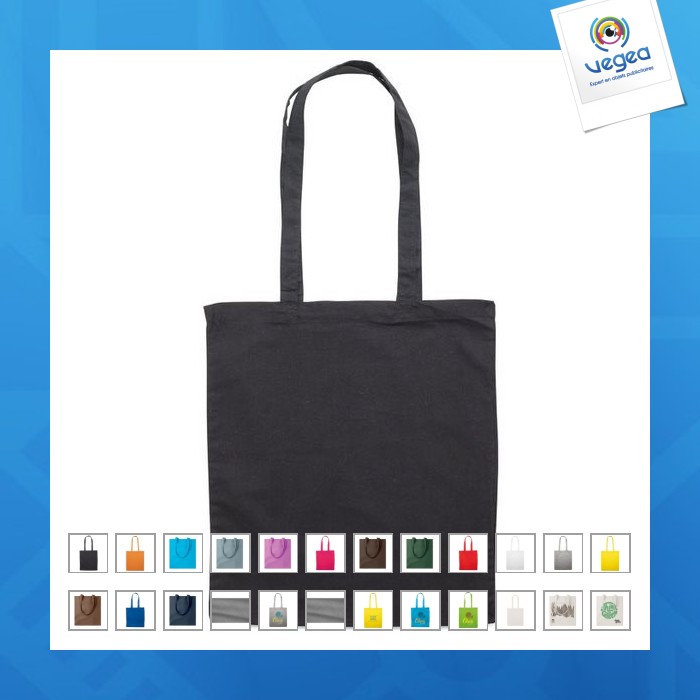 Sac shopping personnalisé coton 140g/m²