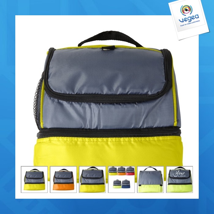 Sac isotherme promotionnel en polyester 210d