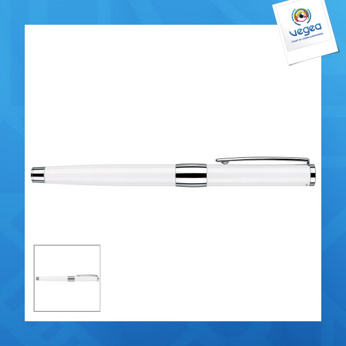 Roller publicitaire image white