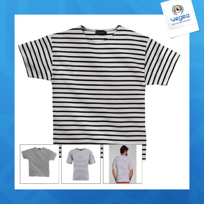 T-shirt à rayures