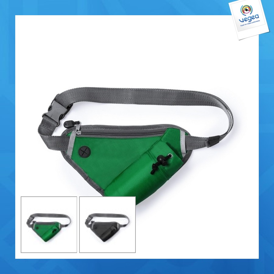 Sacoche banane personnalisée sport avec porte-bidon