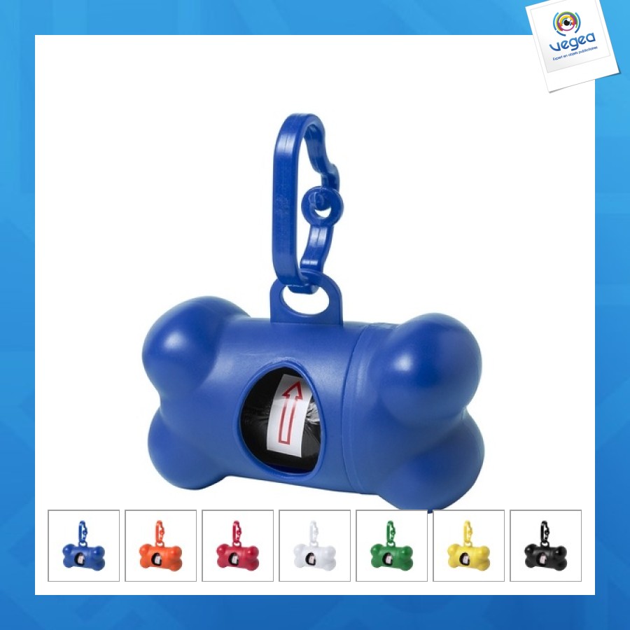 Distributeur de 15 sacs à déjection canine