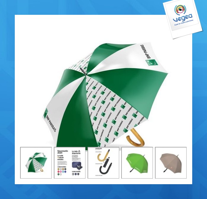 Golf - parapluie publicitaire de ville