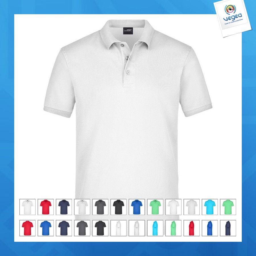 Polo personnalisable classique homme