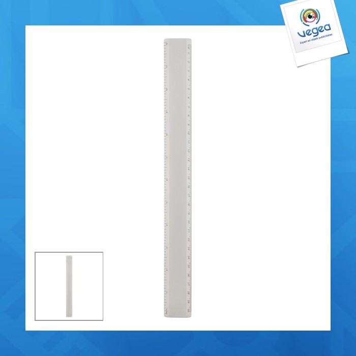 Règle aluminium personnalisée 30cm