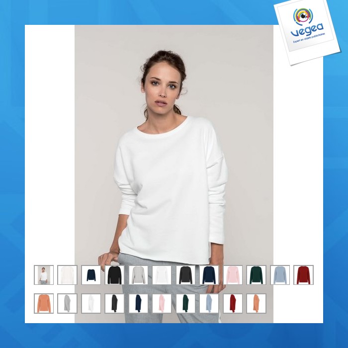 Sweat-shirt femme loose - kariban