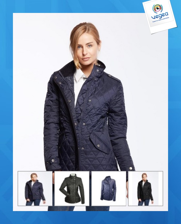 Blouson personnalisable matelasse femme - wisteria