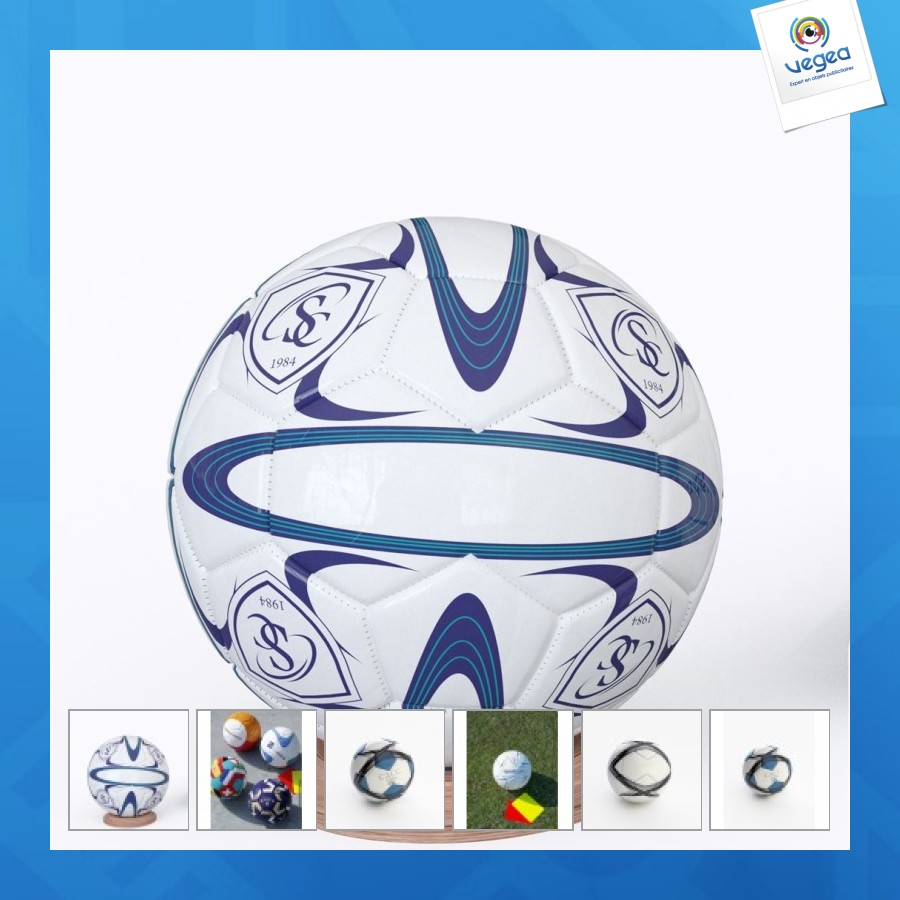 Mini ballon de football personnalisable 30 panneaux