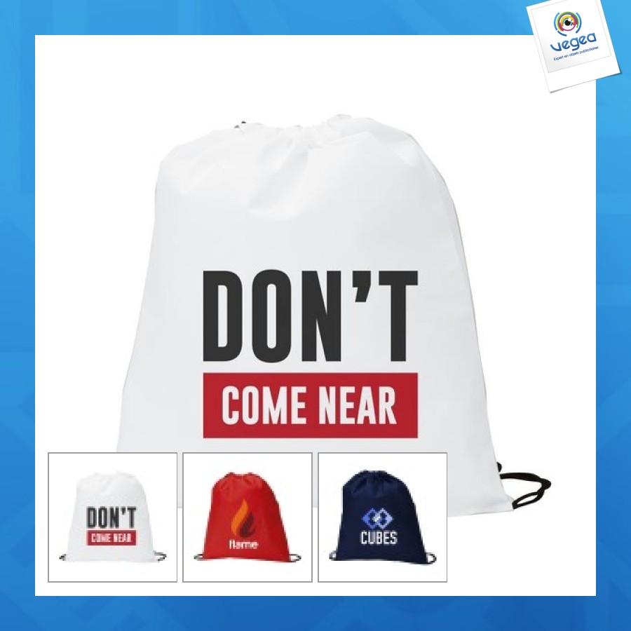 Non-woven promobag sac à dos