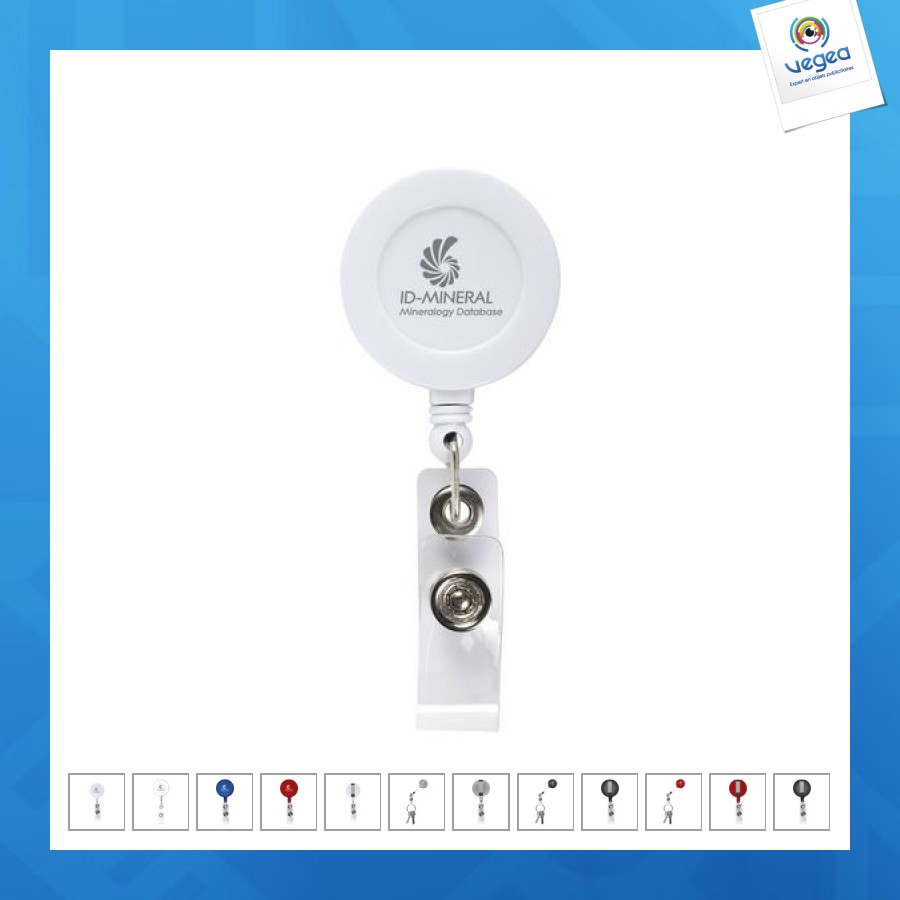 Badgeclip porte-badge publicitaire