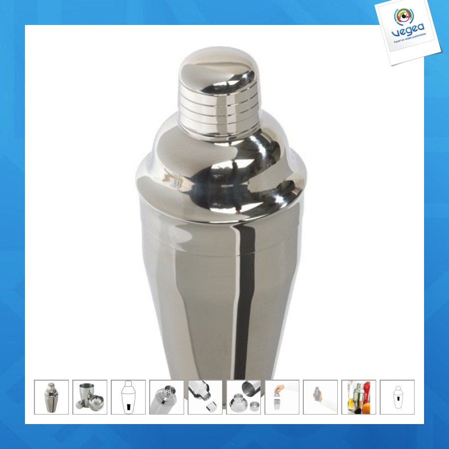 Shaker en métal personnalisable 30cl