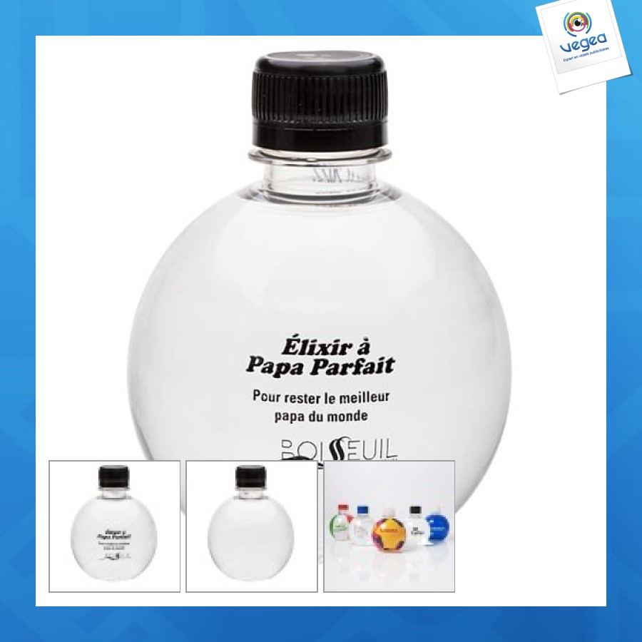 Bouteille d'eau publicitaire 33cl boule