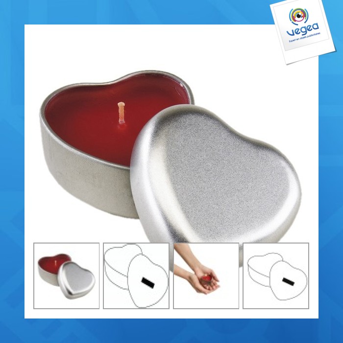 Bougie parfumée personnalisable