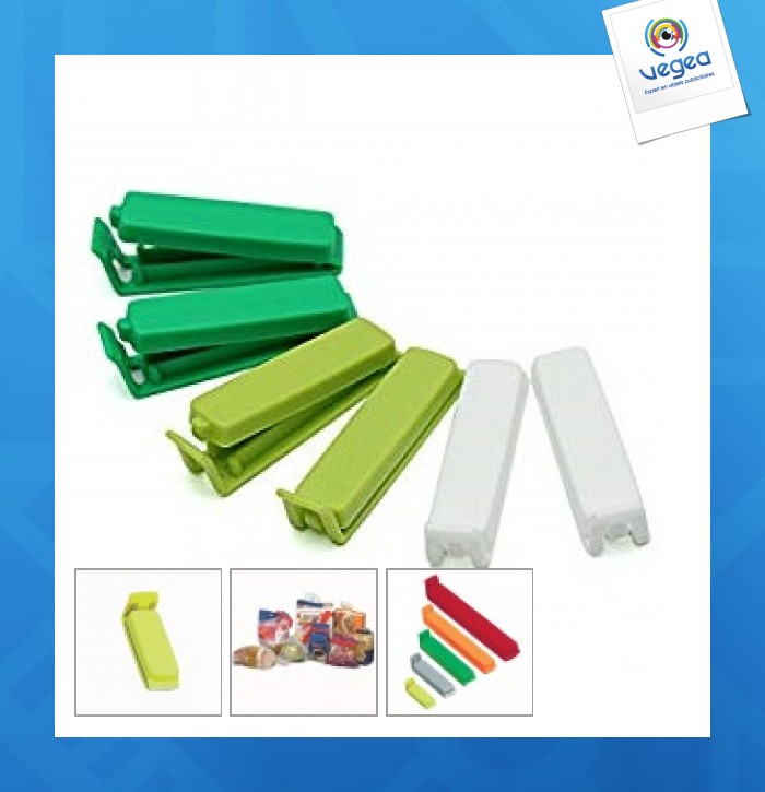 Pince alimentaire personnalisable mini 4cm