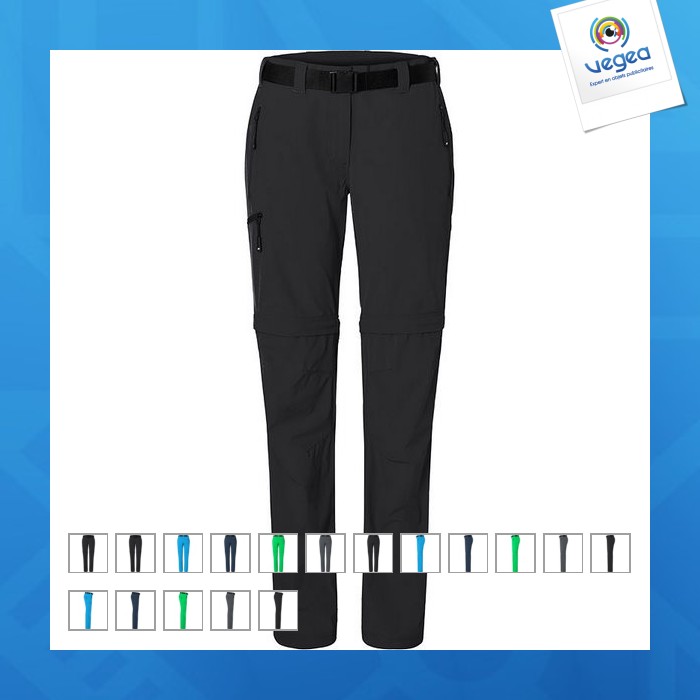 Pantalon trekking homme personnalisable - james nicholson