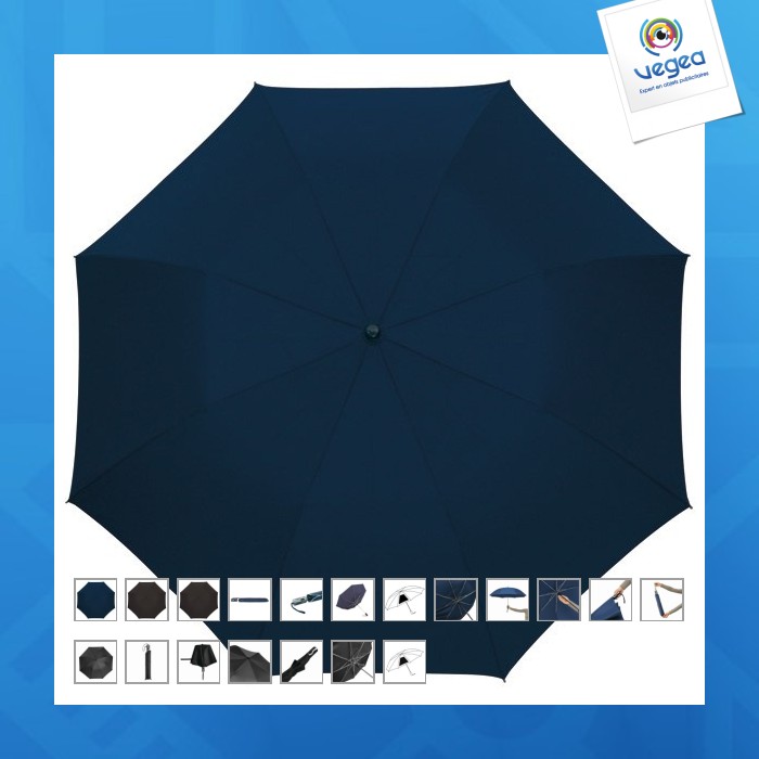 Parapluie pliant personnalisable homme automatique mister
