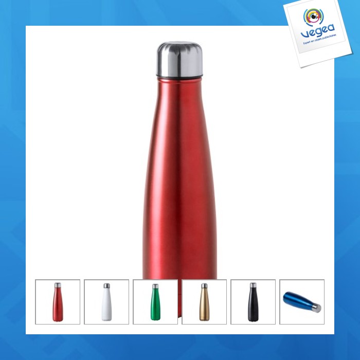 Bouteille personnalisable en métal 60cl