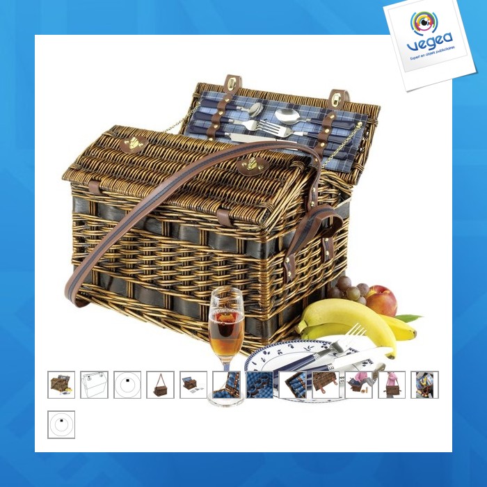 Panier à pique-nique personnalisé summertime